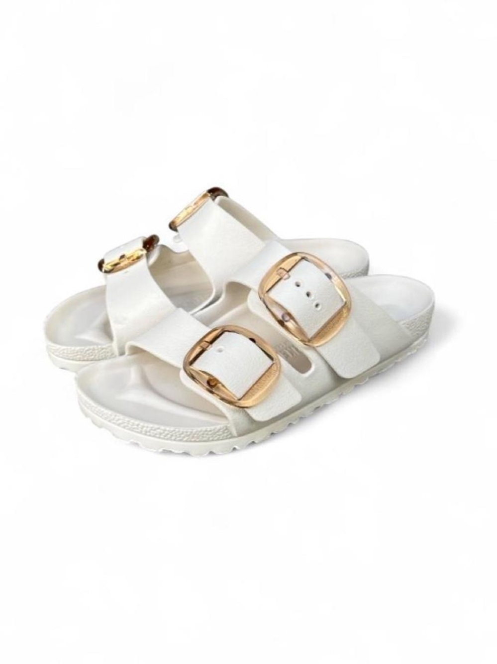 Birkenstock Arizona Big Buckle EVA White Sandals EU 35 Women’s 4.5 Narrow